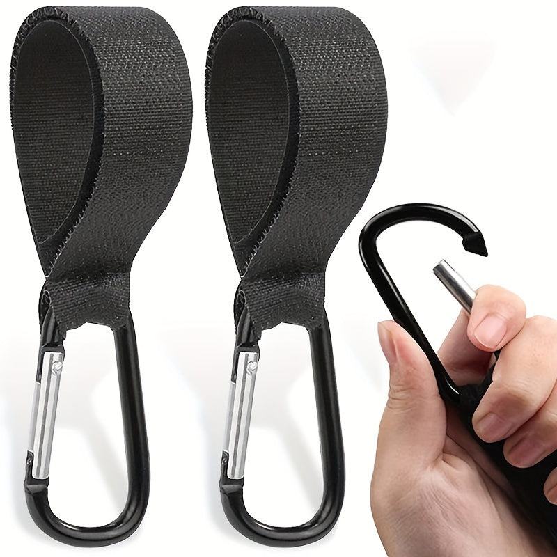 Stroller Hook Clip Aluminum Carabiner Cart Organizer Diaper Bag Hanger