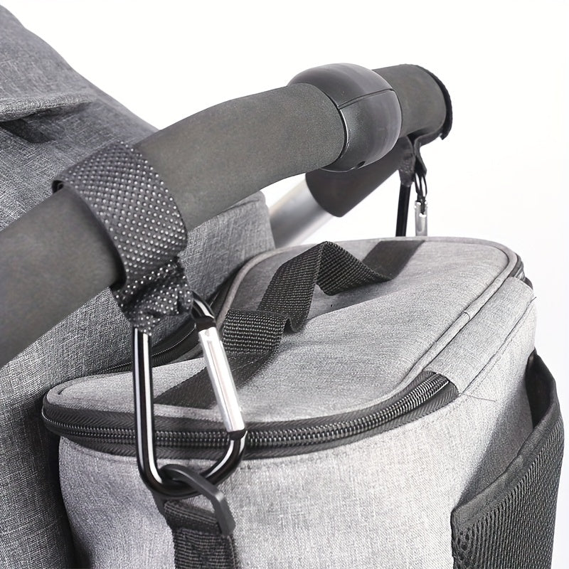 Stroller Hook Clip Aluminum Carabiner Cart Organizer Diaper Bag Hanger