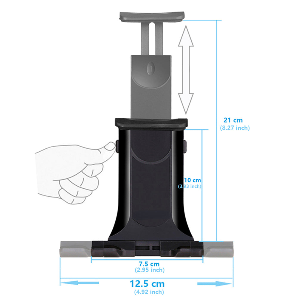 Car Tablet Holder 360 Rotation for iPad Pro Mini Air 2 S8 S9