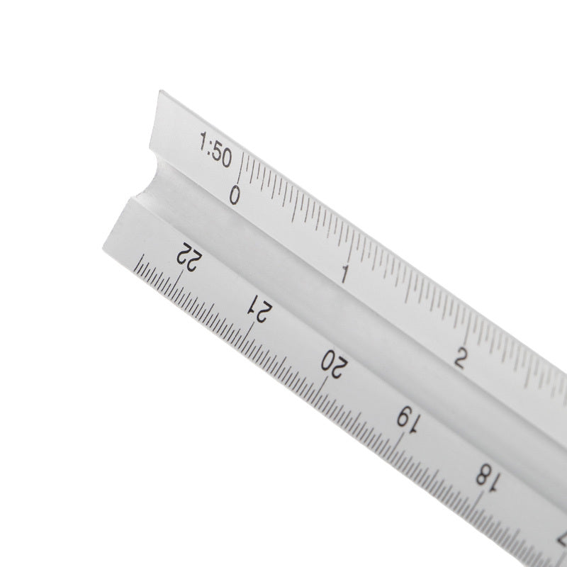 Aluminium Triangle Scale Architect Engineer Ruler