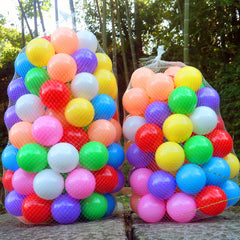 Soft Plastic Ocean Ball Pit Balls 100pcs for Kids Baby Pool Water Toys