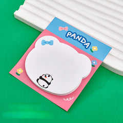 Cartoon Panda Sticky Notes - Strong Adhesive Memo Pad
