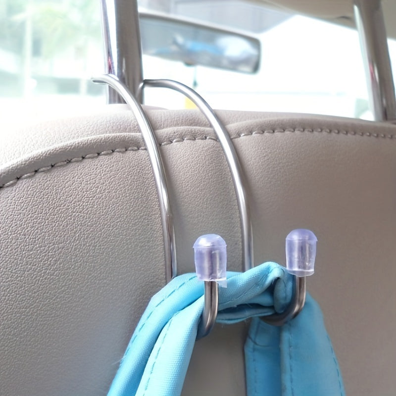 Universal Car Headrest Hooks 2pcs U Type