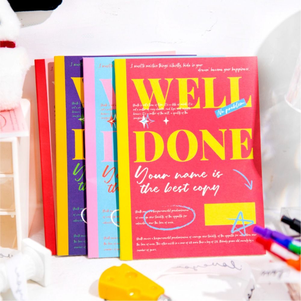 1pc Memo Pad Mini Notebook Lyrics Notepad Portable Diary Book