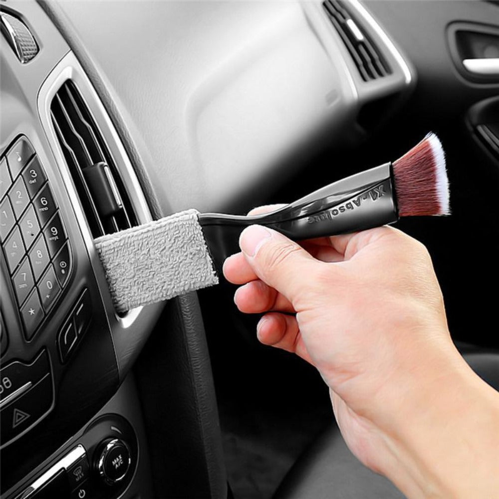 Car Air Outlet Cleaning Brush Soft Bristle Detail Dust Removal Tool