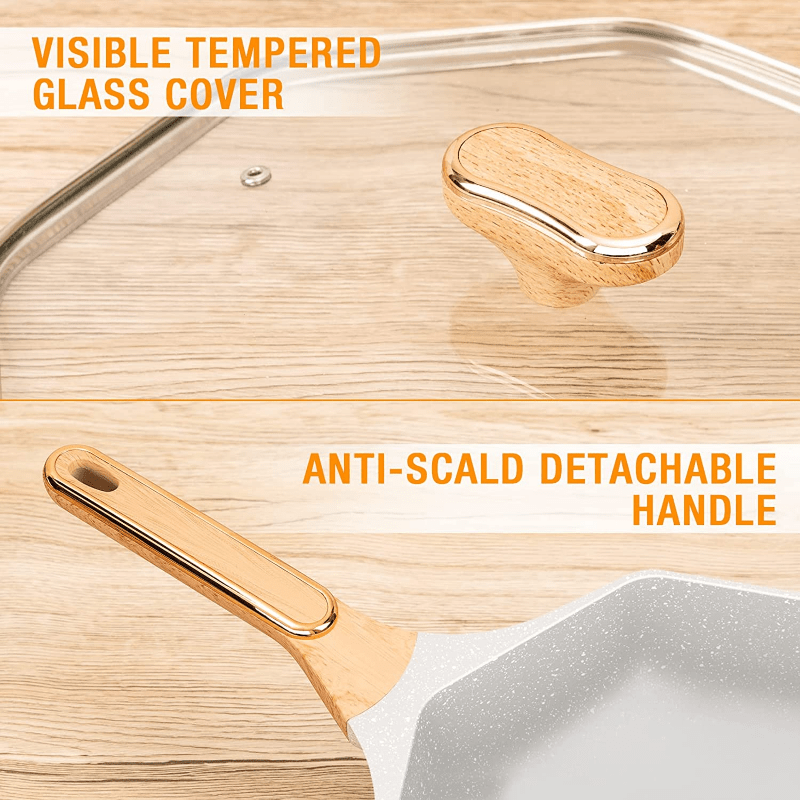 Non Stick Octagonal Wok Gas Stove Breakfast Pancake