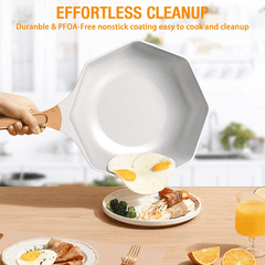 Non Stick Octagonal Wok Gas Stove Breakfast Pancake