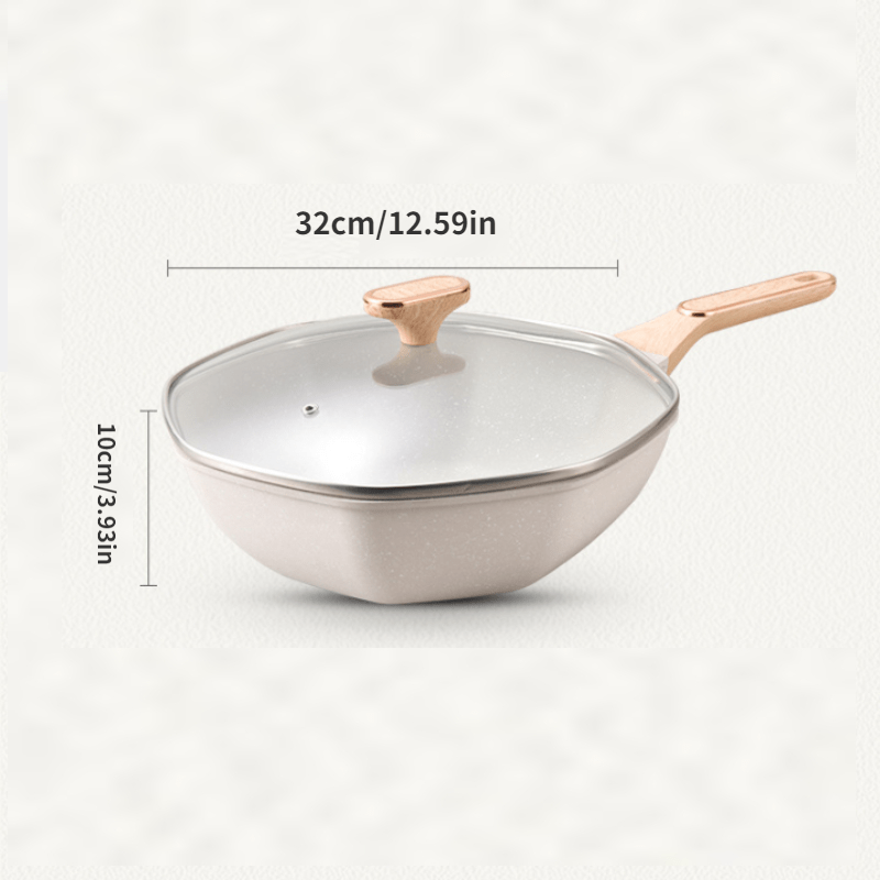 Non Stick Octagonal Wok Gas Stove Breakfast Pancake