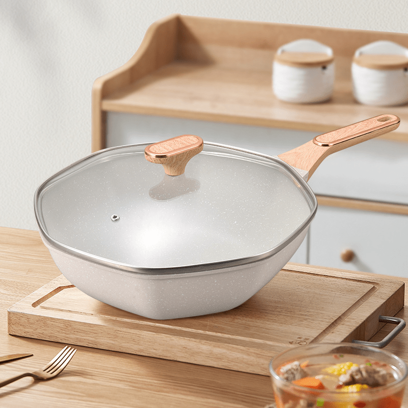 Non Stick Octagonal Wok Gas Stove Breakfast Pancake