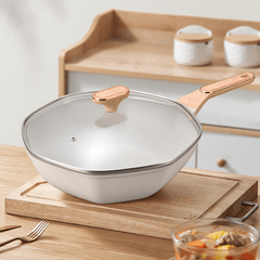 Non Stick Octagonal Wok Gas Stove Breakfast Pancake
