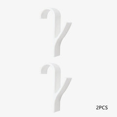 4pcs Radiator Rail Clothes Hanger High Hanger For Heated Towel Bath Hook Holder