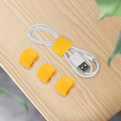3pcs Silicone Cable Organizer Travel Collector