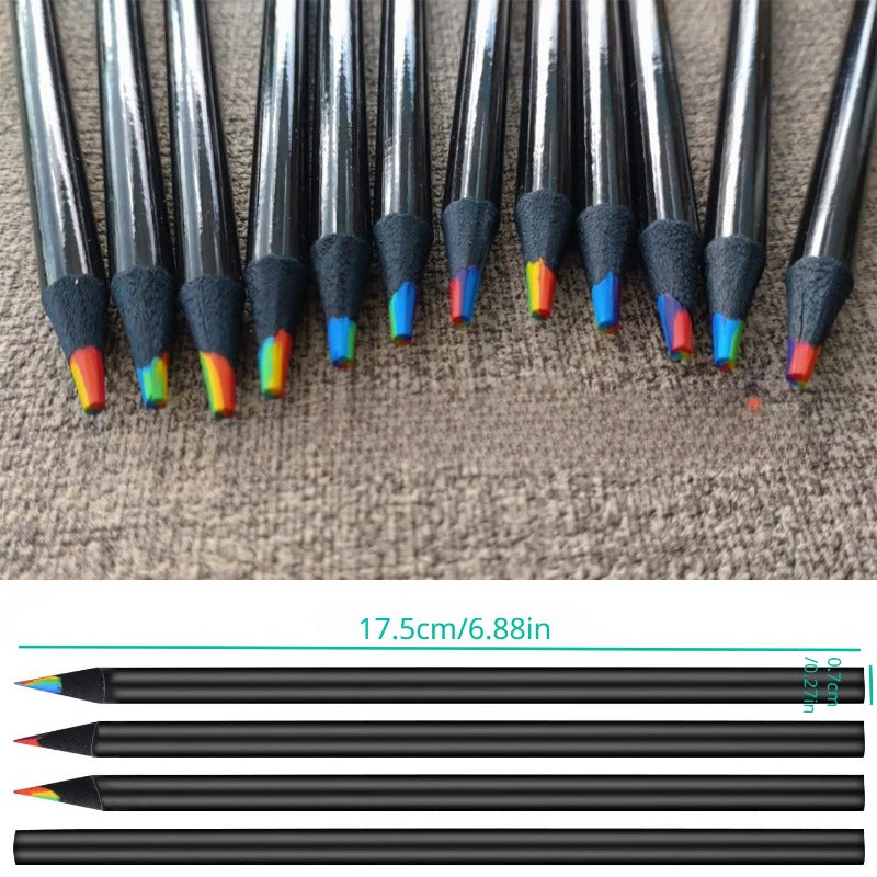 Blackwood Rainbow Pen 7 Core Colorful Lead Creative DIY Graffiti