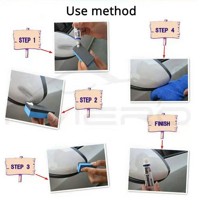 Car Scratch Repair Kit Paint Polish Wax
