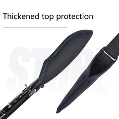 Adjustable Fishing Rod Holder Strap Protective Sleeve