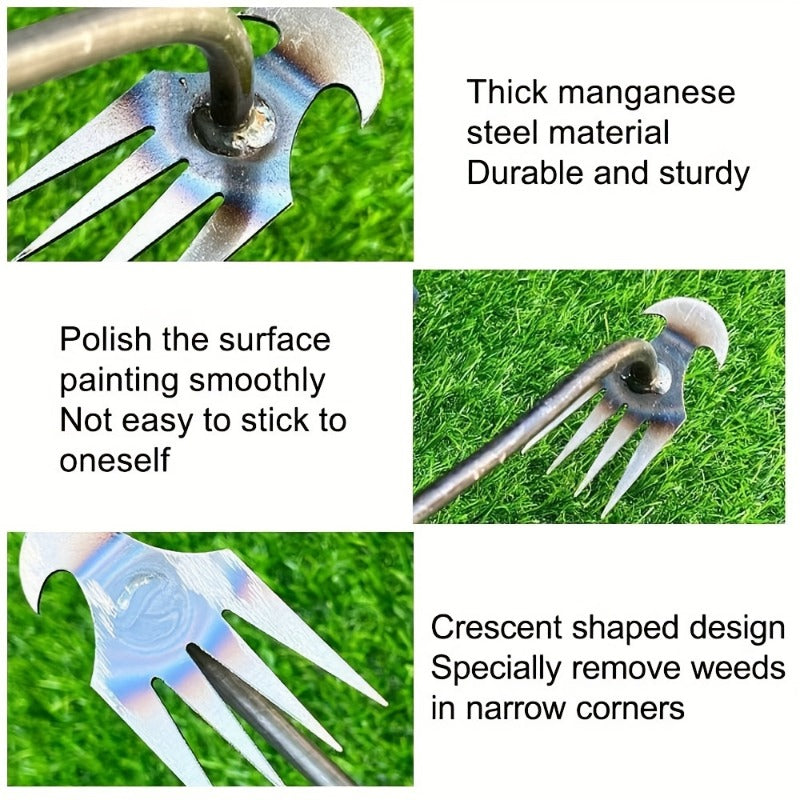 Manganese Steel Weeder Tool - Easy Weed Uprooting