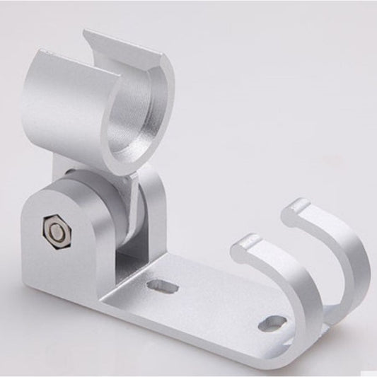 Adjustable Aluminum Shower Bracket Fixed Base Hanging Seat