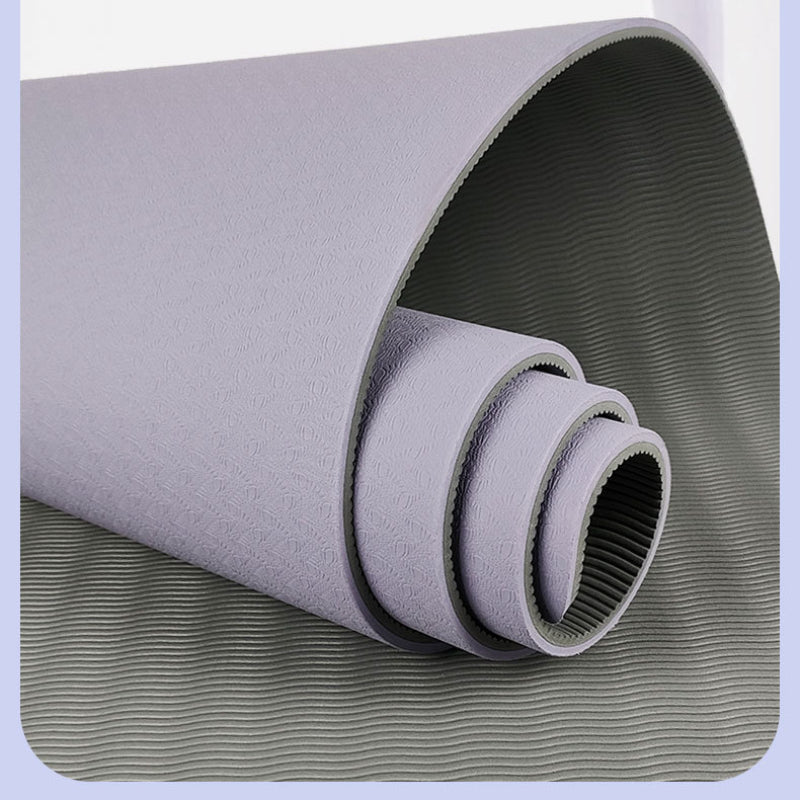Exercise Yoga Mat Shock Absorption Widen Thickened TPE Mat