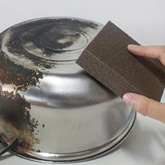 2pcs Sponge Carborundum Brush Kitchen Cleaning Tool