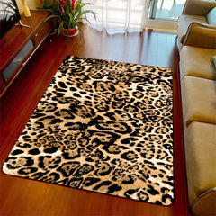 Leopard Print Rug Modern Rugs Home Decor For Teen Girls Animal Rug