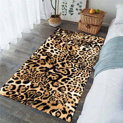Leopard Print Rug Modern Rugs Home Decor For Teen Girls Animal Rug