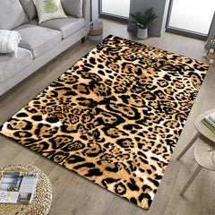 Leopard Print Rug Modern Rugs Home Decor For Teen Girls Animal Rug