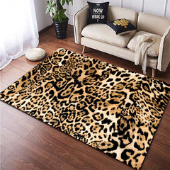 Leopard Print Rug Modern Rugs Home Decor For Teen Girls Animal Rug