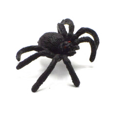 6pcs Scary Spiders Halloween Trick Toys Realistic Plastic Spiders