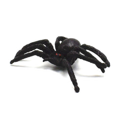 6pcs Scary Spiders Halloween Trick Toys Realistic Plastic Spiders