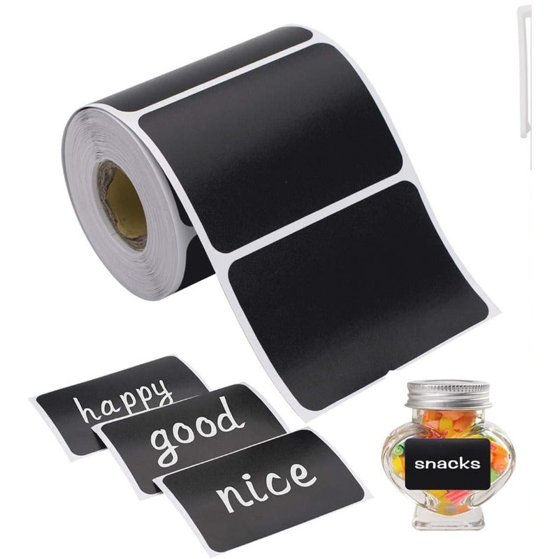 Chalkboard Labels 120pcs Waterproof Blackboard Stickers With Marker