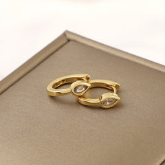 Zircon Drop Earrings for Girl's Birthday