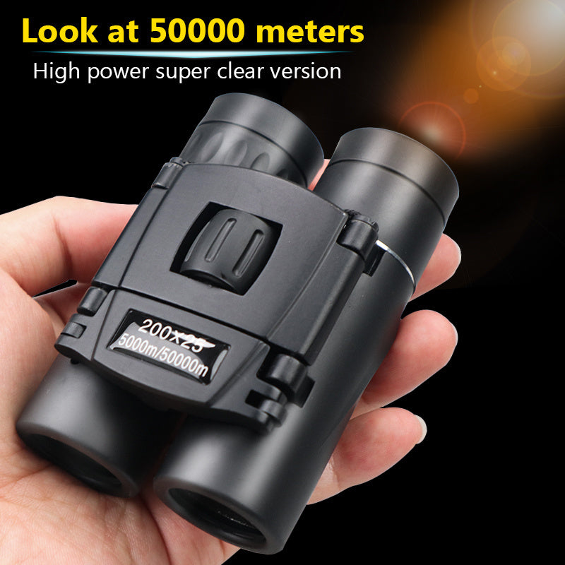 Professional HD Portable Binoculars Low Light Night Vision for Bird Watching