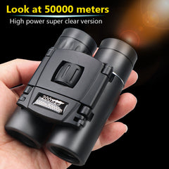 Professional HD Portable Binoculars Low Light Night Vision for Bird Watching