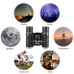 Professional HD Portable Binoculars Low Light Night Vision for Bird Watching