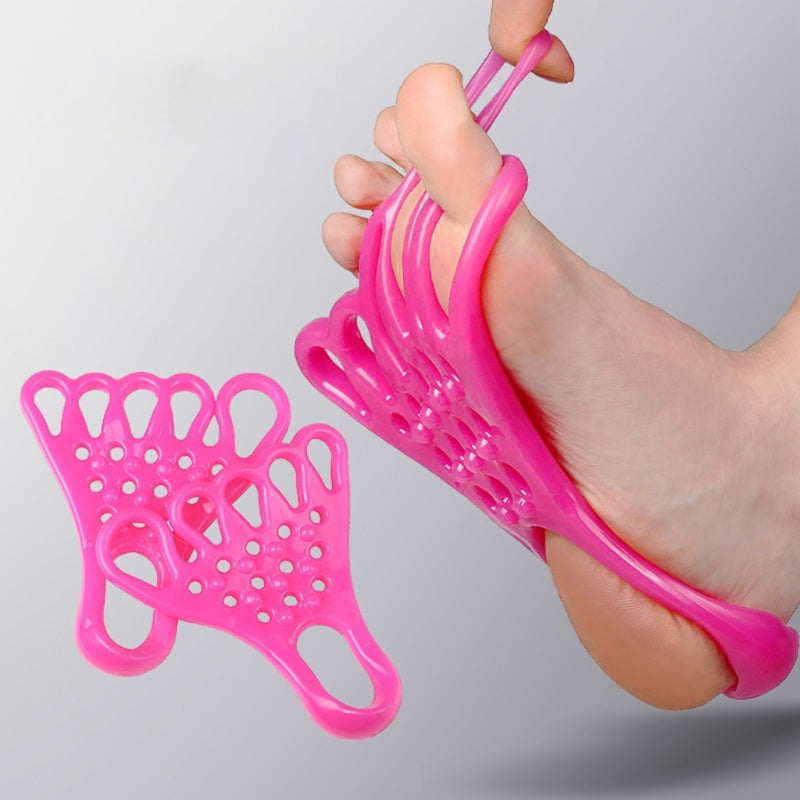 Yoga Leg Fascia Stretcher Strap Elastic Toe Correction Resistance Trainer