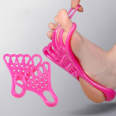 Yoga Leg Fascia Stretcher Strap Elastic Toe Correction Resistance Trainer
