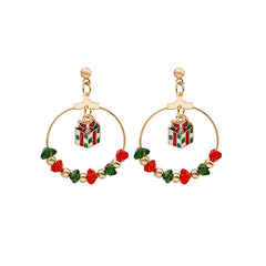 Santa Claus Christmas Earrings