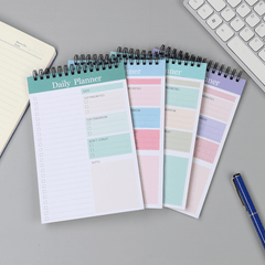 35sheets Daily Planner Notepad Undated Tear Off To Do List Agenda Organizing