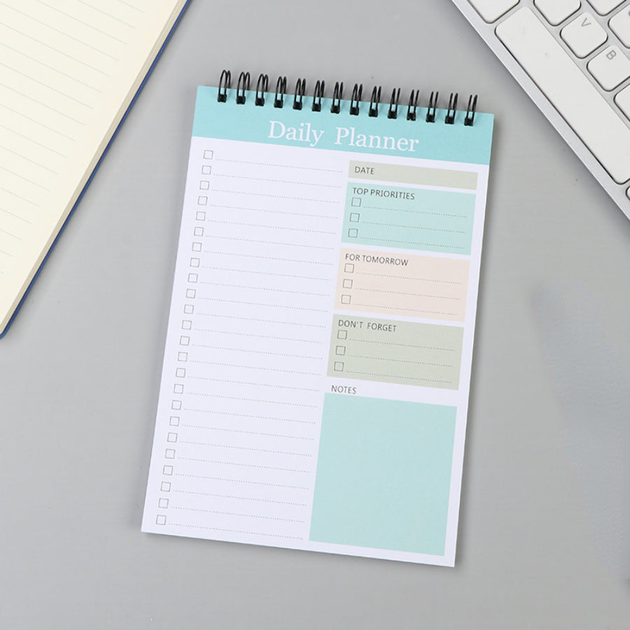 35sheets Daily Planner Notepad Undated Tear Off To Do List Agenda Organizing