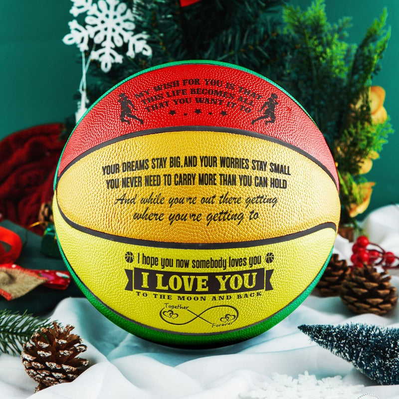 Training Basketball with Inspirational Words