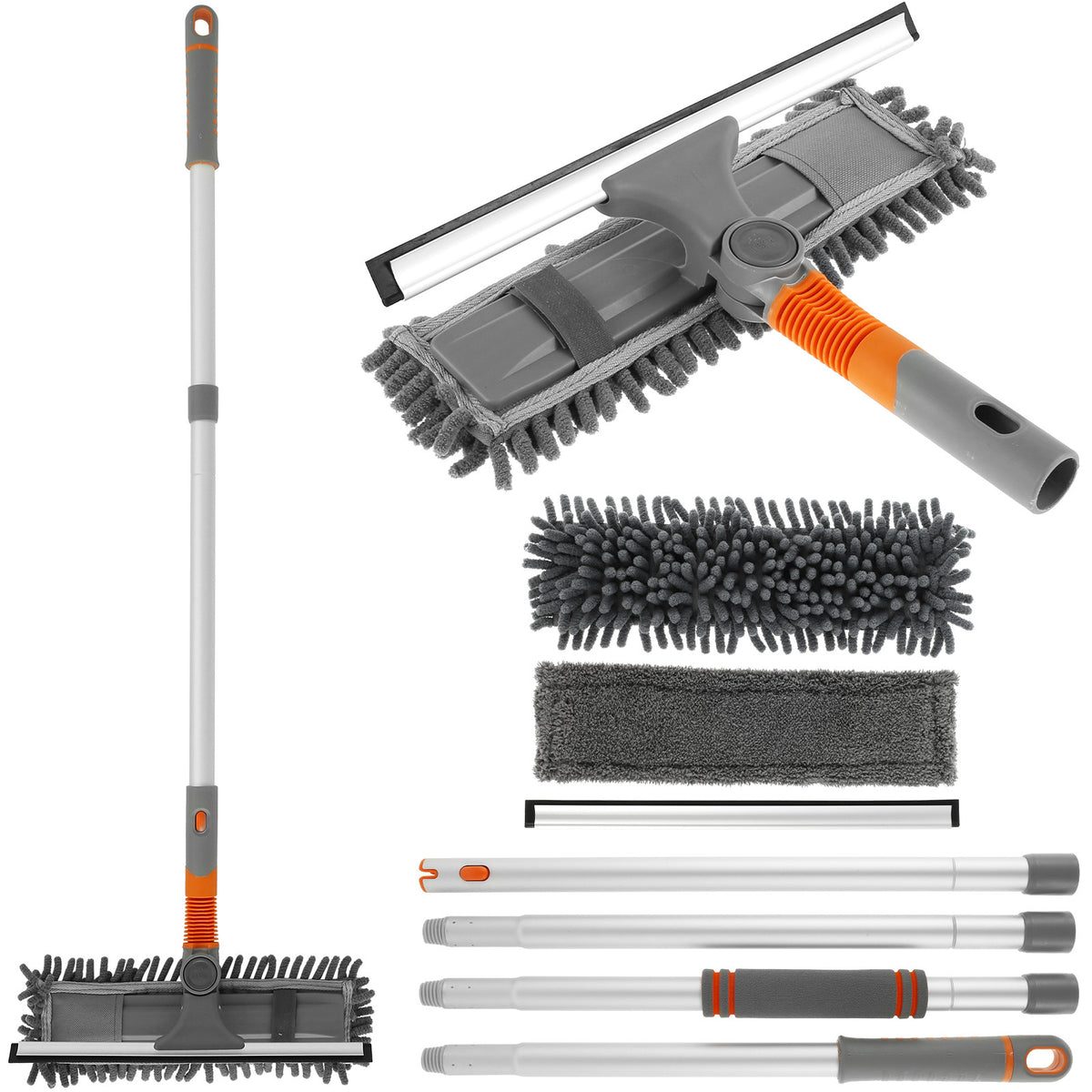 Flex. Window Cleaning Tool w/ Bendable Head
