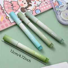 12Pcs Gradient Highlighters Eye Protection Markers Large Capacity