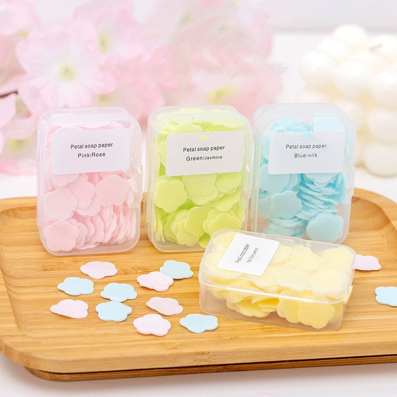 Hand Soap Sheets 5 Packs Disposable Soap For Travel Kids