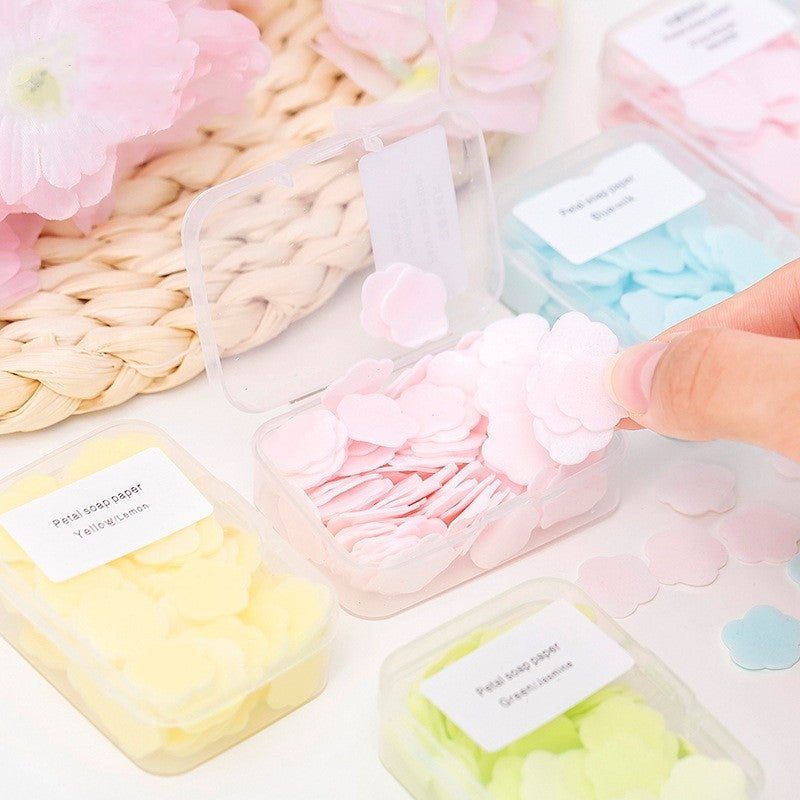 Hand Soap Sheets 5 Packs Disposable Soap For Travel Kids