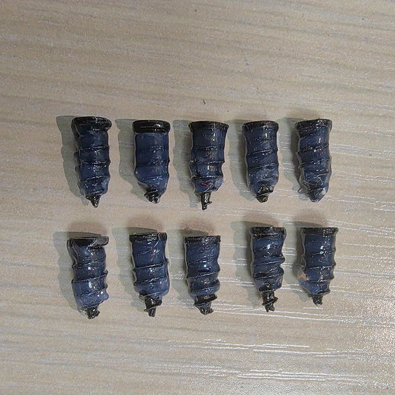 10pcs Tire Repair Kit Rubber Nails Vacuum Tyre Repair Self Service Auto Motorcyc