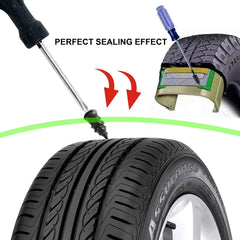 10pcs Tire Repair Kit Rubber Nails Vacuum Tyre Repair Self Service Auto Motorcyc