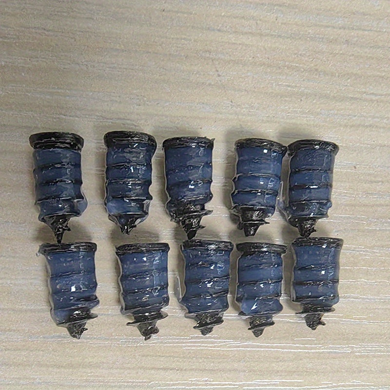 10pcs Tire Repair Kit Rubber Nails Vacuum Tyre Repair Self Service Auto Motorcyc