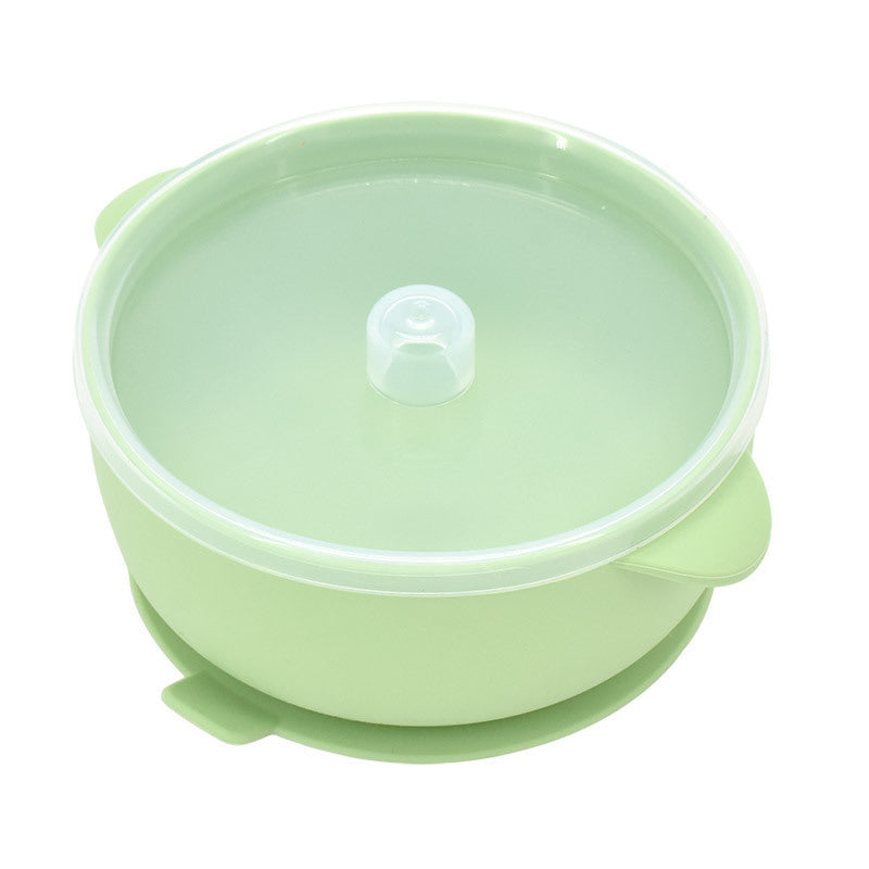 400ml Baby Silicone Bowl With Lid, Complementary Bowl