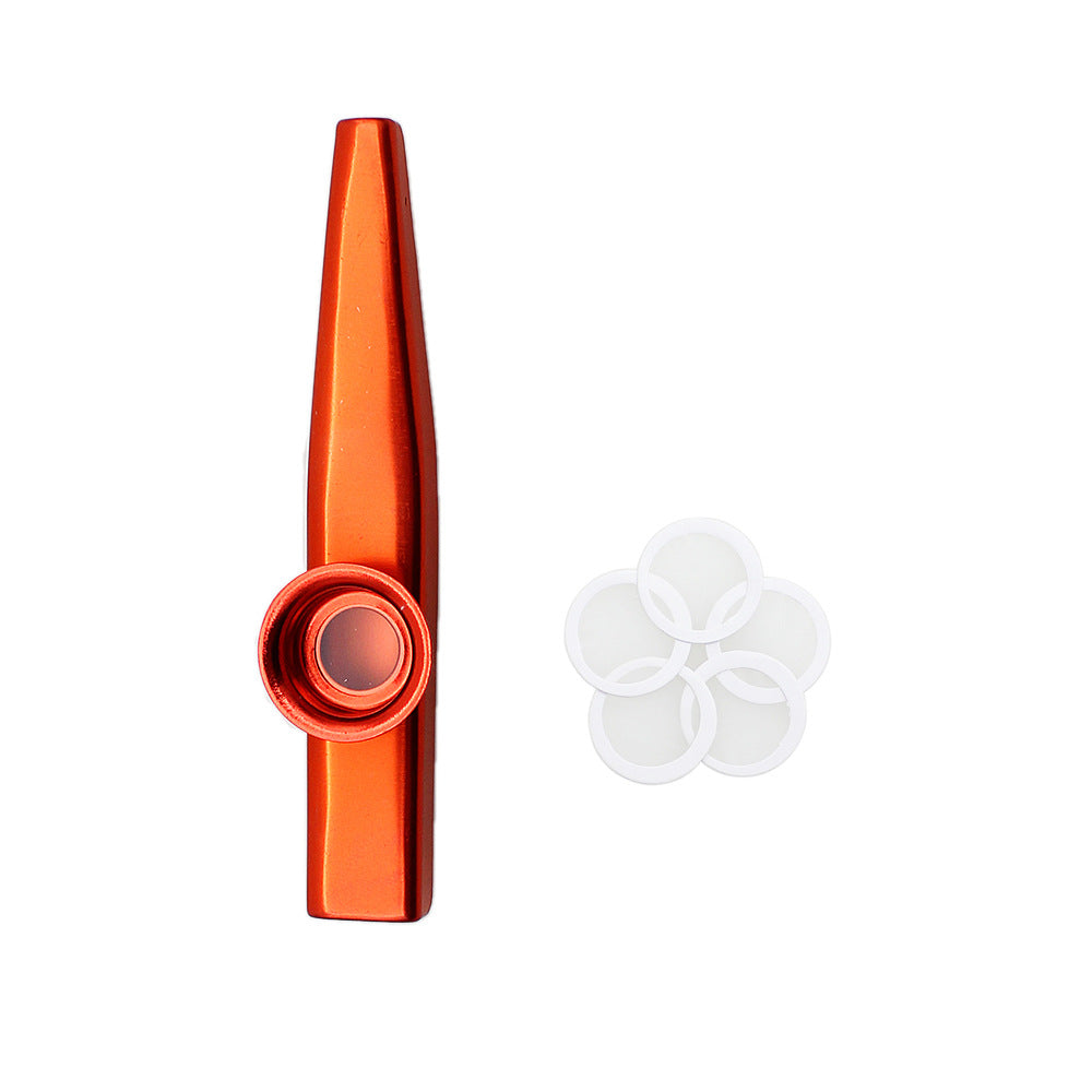 Metal Kazoo Musical Instruments Flutes Diaphragm Mouth Kazoos