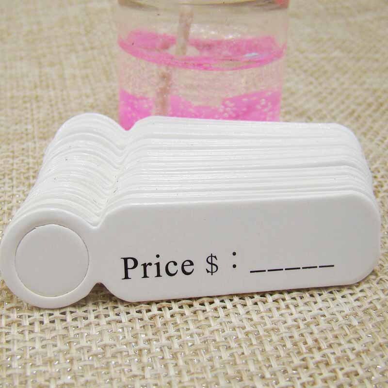 100pcs Baking Small Label DIY Jewelry Material Hangtag Bookmark Gift Card